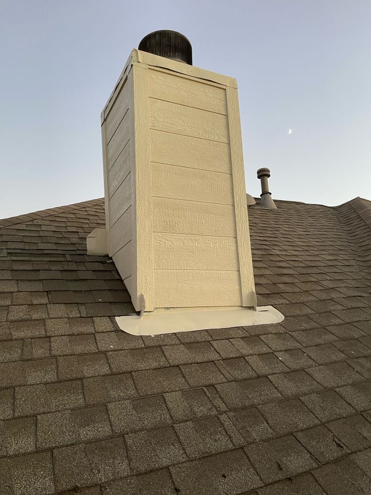 Chimney Rework/Paint for Double RR Construction in Royse City, TX