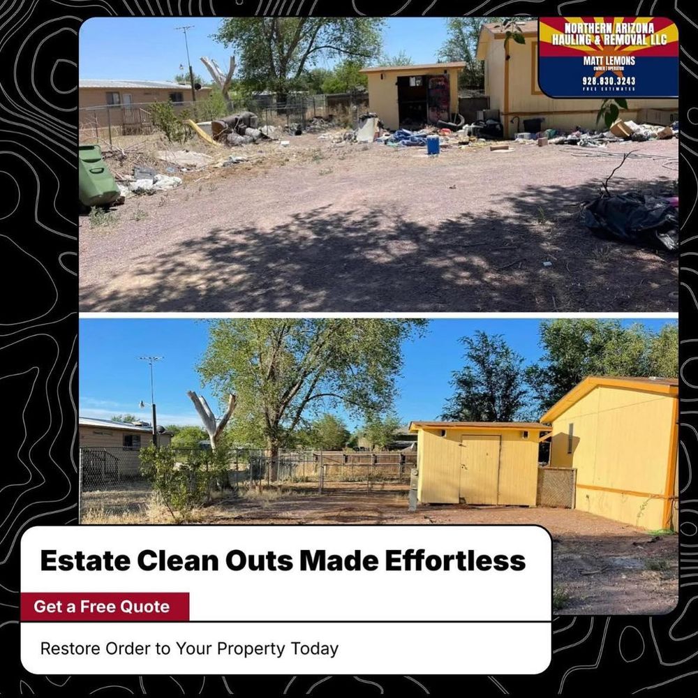 Junk Removal for Northern Arizona Hauling and Removal LLC in Prescott, AZ