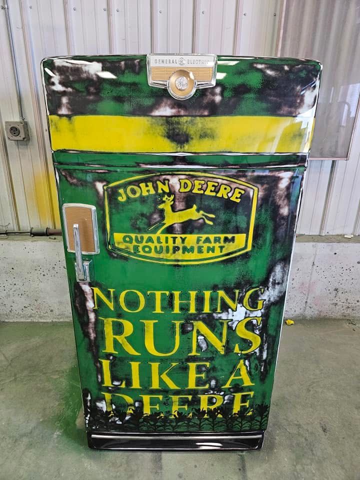 Vintage Refrigerator Projects for Wessels Custom Paint & Restoration in Bad Axe, MI