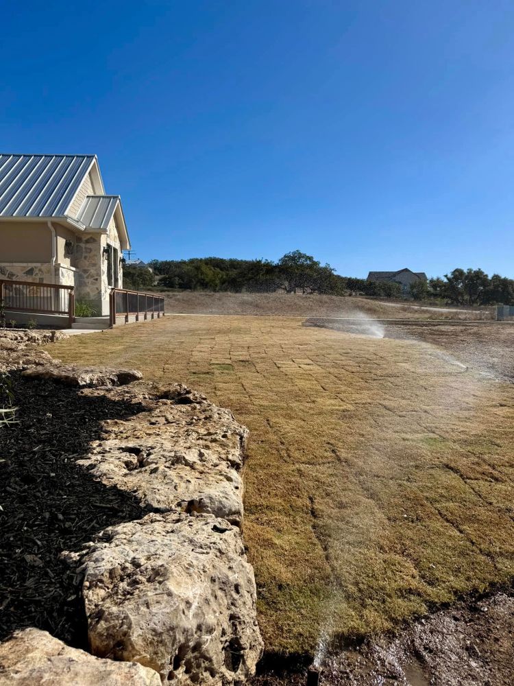 Irrigation System Design & Install for Bright Green Irrigation System in San Antonio, TX