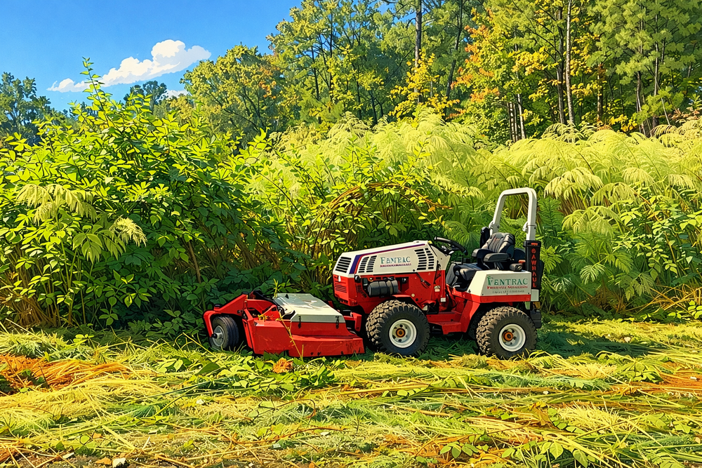 Brush Cutting and Removal for Fayette Property Solutions in Fayetteville, GA