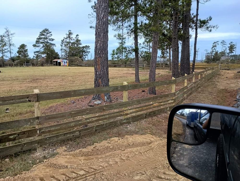 4 ft wood fencing  for Fence Masters in Gloucester County, VA