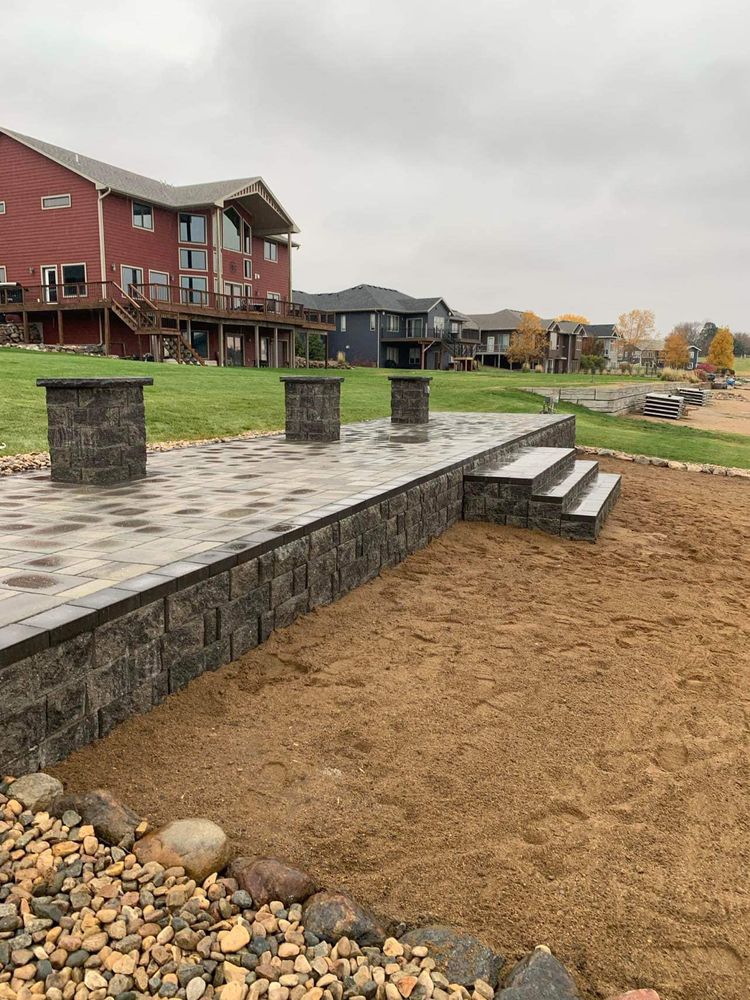 Hardscaping for Ramos Universal Landscaping in Sioux Falls, SD