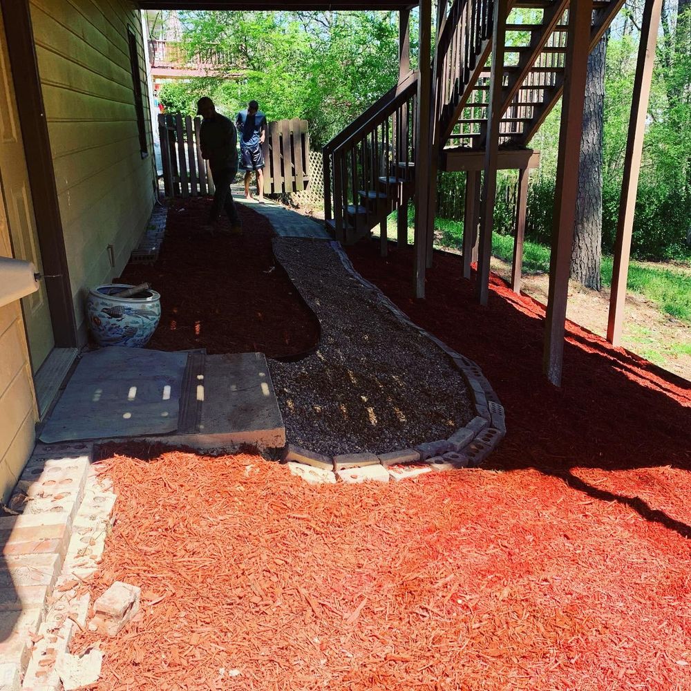 Hardscaping for Two Brothers Landscaping in Atlanta, Georgia