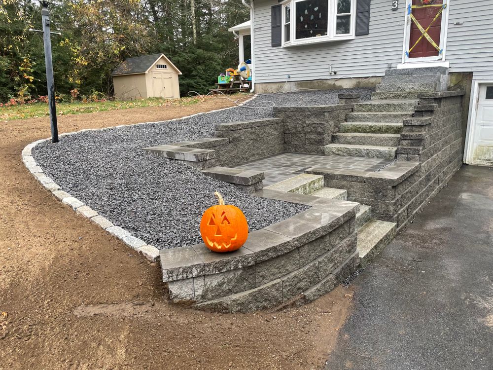 Stairs for Martin's Landscaping & Construction in Manchester, NH