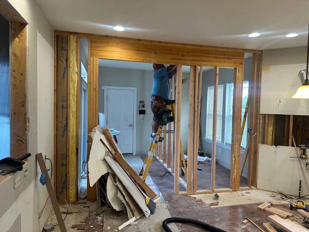 Parkside - deck & kitchen for Thomas J. Gorman Construction in Middletown, DE