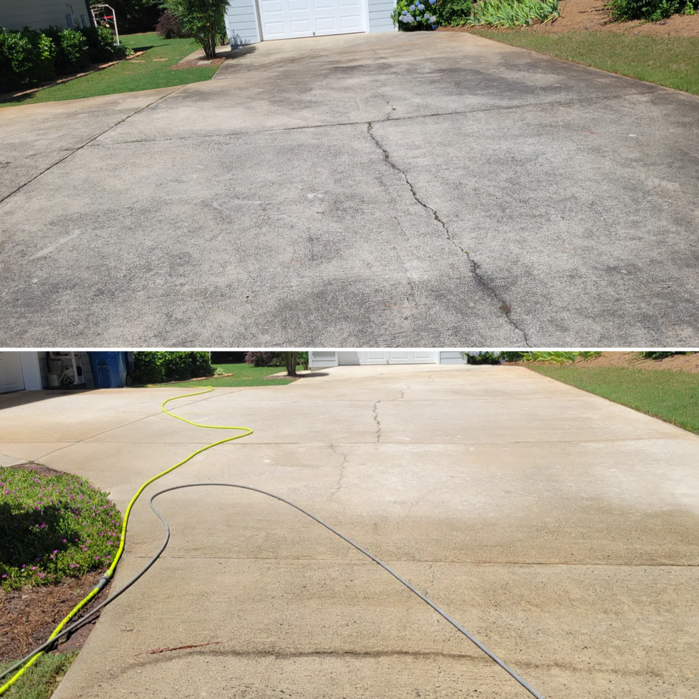 Driveway/Sidewalk cleaning  for Hydro Hustle in Athens,  GA