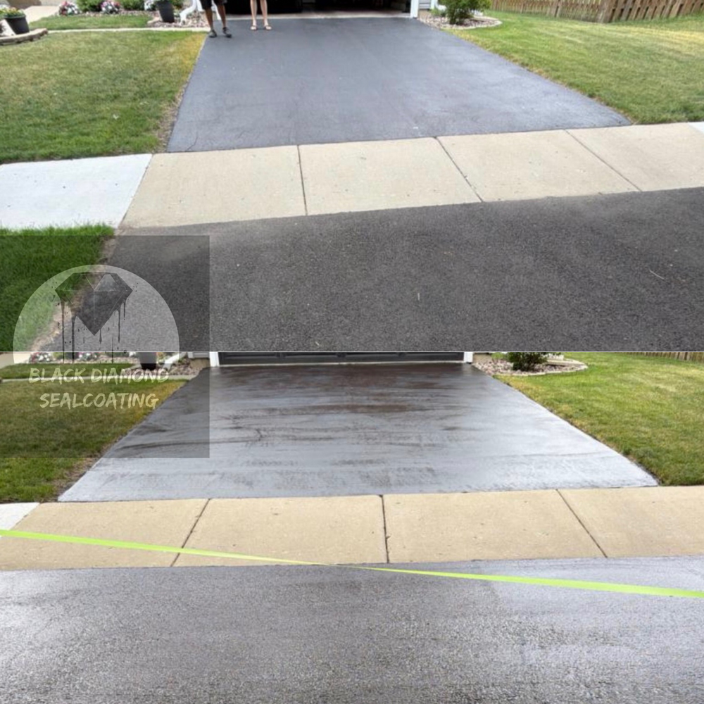 All Photos for Black Diamond Sealcoating in St. Charles, IL