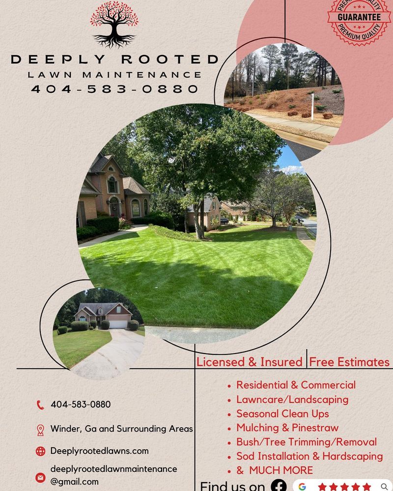 Deeply Rooted Lawn Maintenance team in Winder, GA - people or person