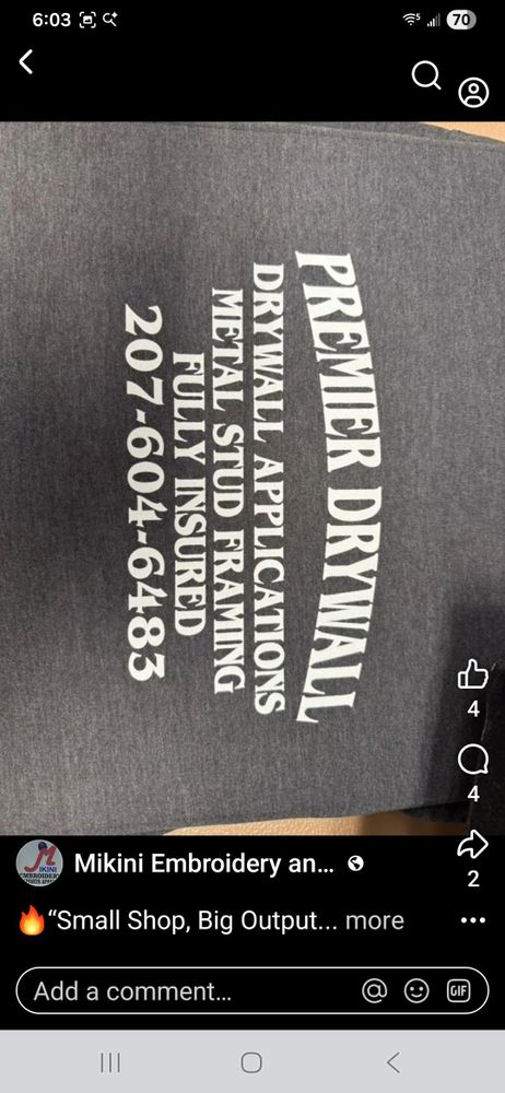 All Photos for Premier drywall in Springvale, ME