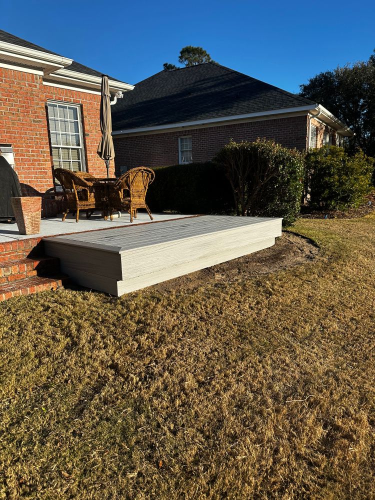 Outdoor Spaces for Albatross Construction in Wilmington, NC