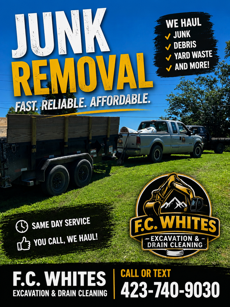 All Photos for F.C. White’s Excavation & Drain Cleaning in Huntingdon, TN