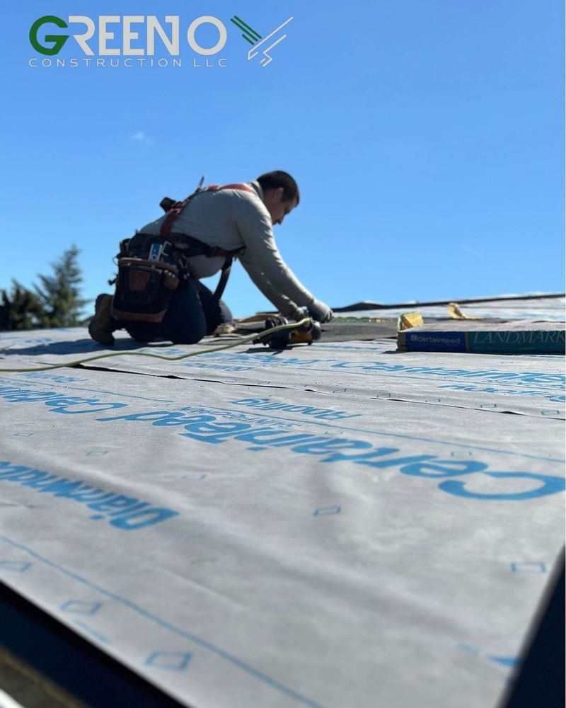 Our Roof Replacement service ensures durable protection with premium materials and expert craftsmanship, enhancing your home's safety and aesthetics, while providing peace of mind through reliable and timely project completion. for Green O Construction in Portland, OR