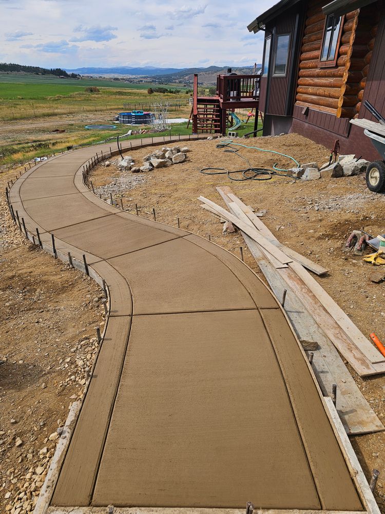 Residential Projects for Divine Concrete in Helena, MT