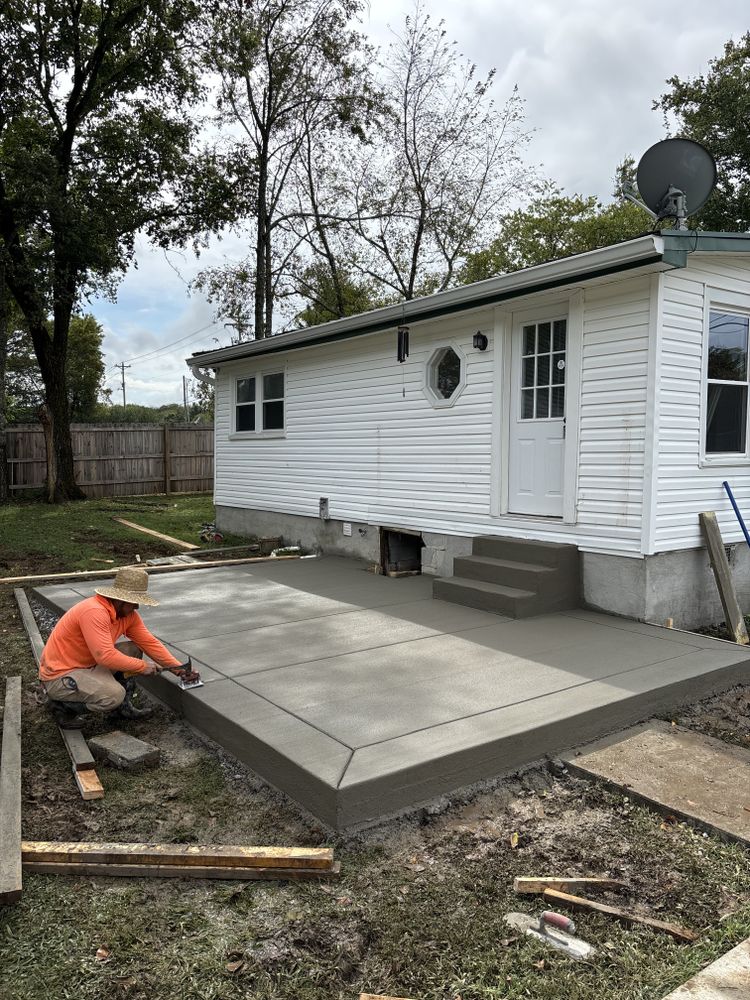 Residential Concrete for Providence Concrete, LLC in Murfreesboro, Tennessee