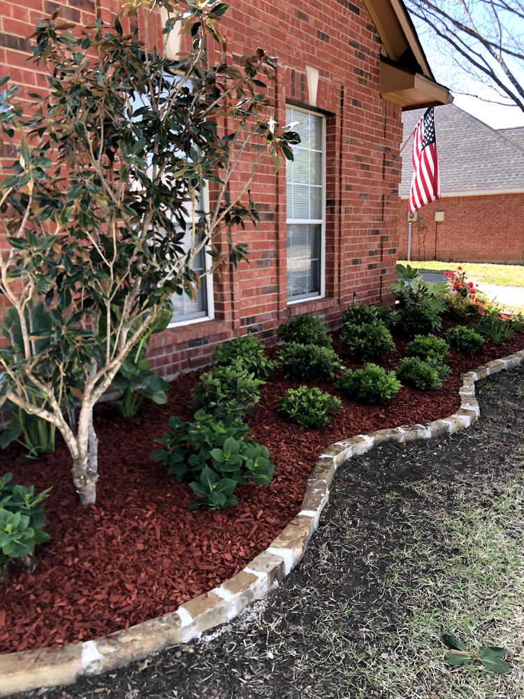 Before and Afters for Danny's Custom Landscaping & Woodchuck Firewood in Garland, TX