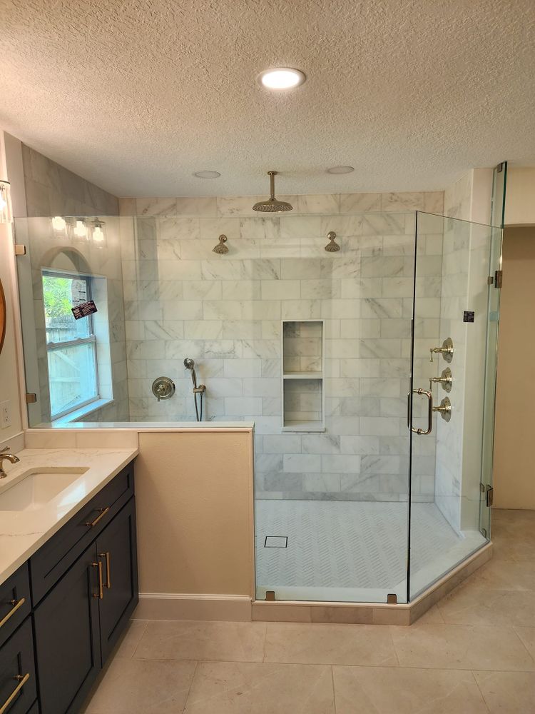 Installation Frameless Glass Enclosure for Shower for Southern Image in Rockledge, Florida