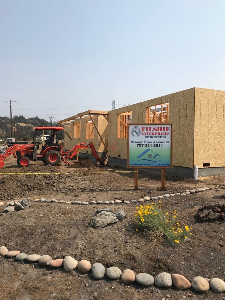 Larkfield Fire Rebuild for Filshie Enterprises in Beverly Hills, CA