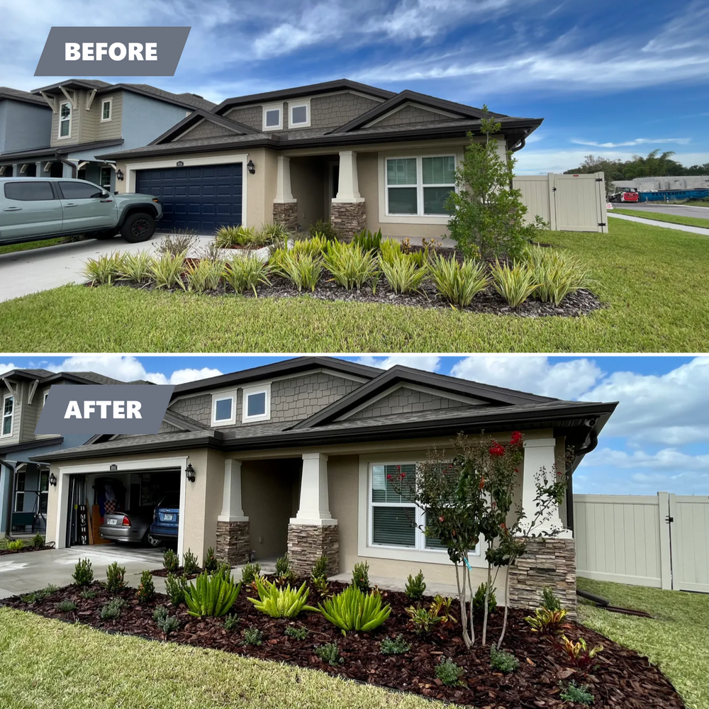 Landscape Design and Installation for Verimay's Garden and Landscaping in Hillsborough County, FL