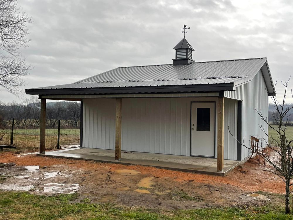 Barndominium Construction for Lumen Constructions in Lobelville, TN