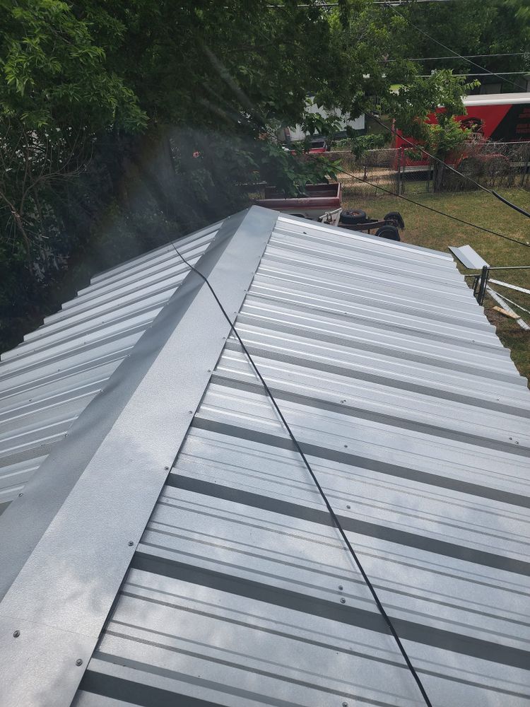 Our roofing service specializes in providing durable and long-lasting metal roofing solutions for your home. Trust our expertise to enhance both the appearance and functionality of your roof. for Gio's Construction in Cameron,  TX