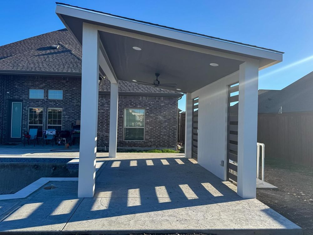 Lighting Installs for Galev Electric in Prosper, TX