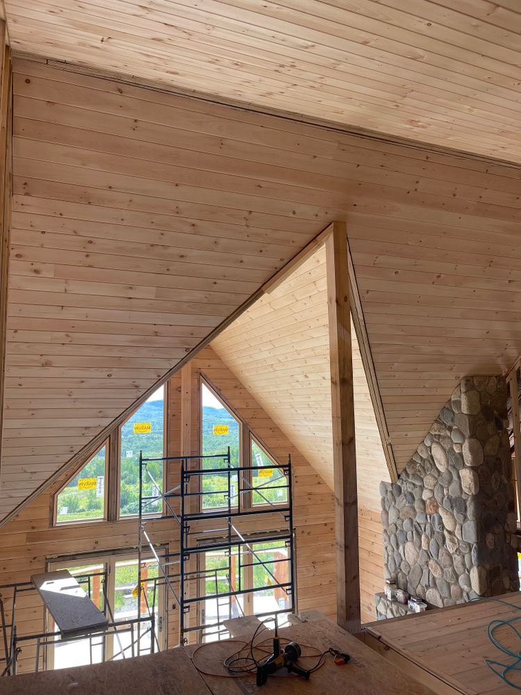 Custom Log Homes for McKenna General Contracting in Readfield, ME