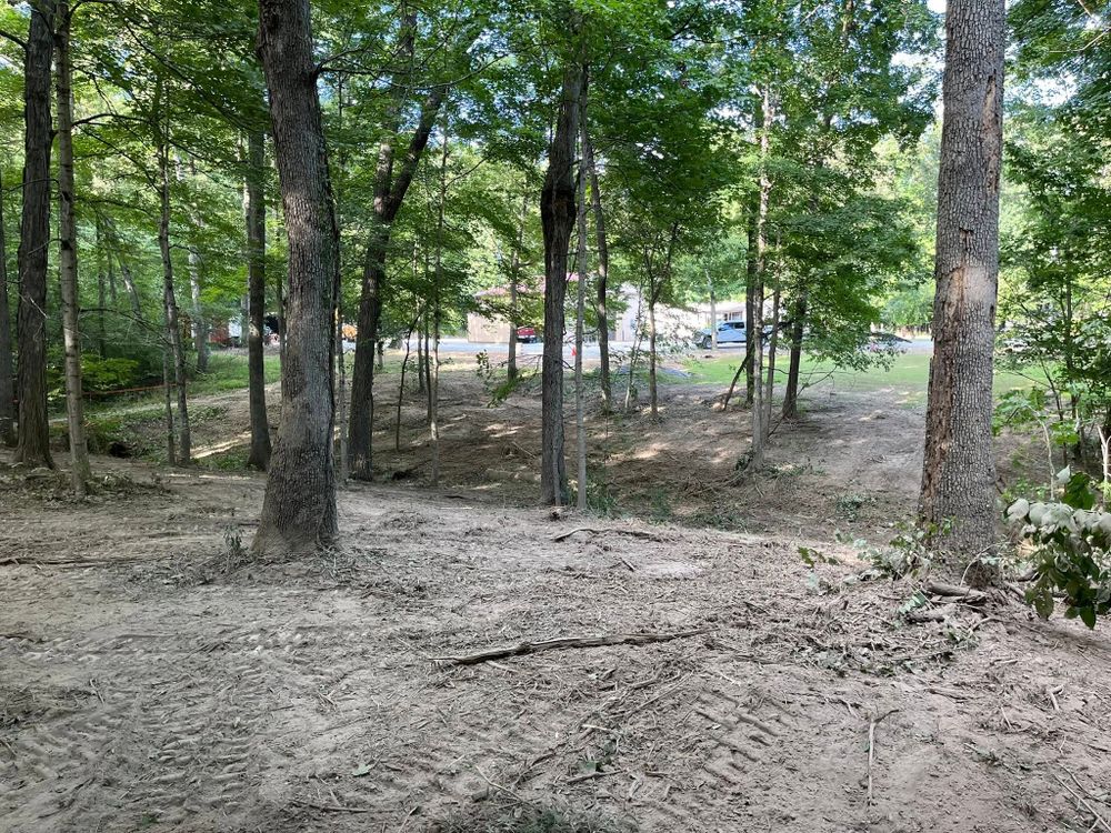 Our Skid Steer Work service offers precise excavation solutions for homeowners, efficiently handling landscaping projects, site preparation, and debris removal with versatile equipment to enhance your property's beauty and functionality. for KG Ground Development and Transportation in Newton, IL