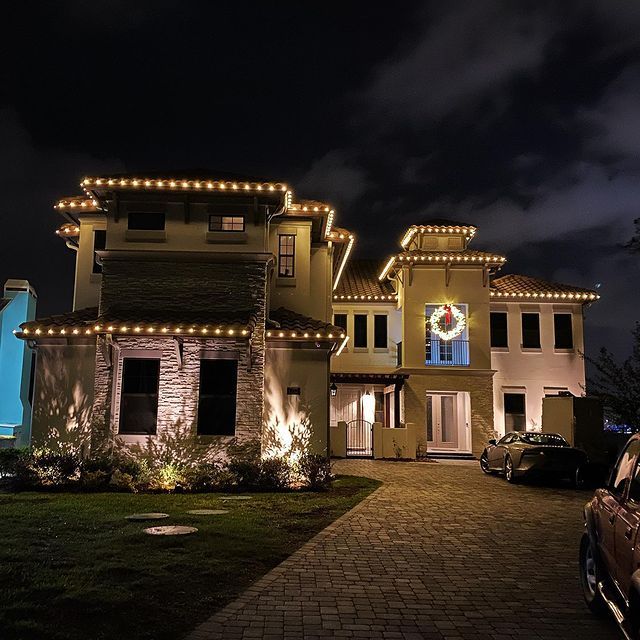 Christmas Light Installation for Coastal Lighting in Ponte Vedra, FL