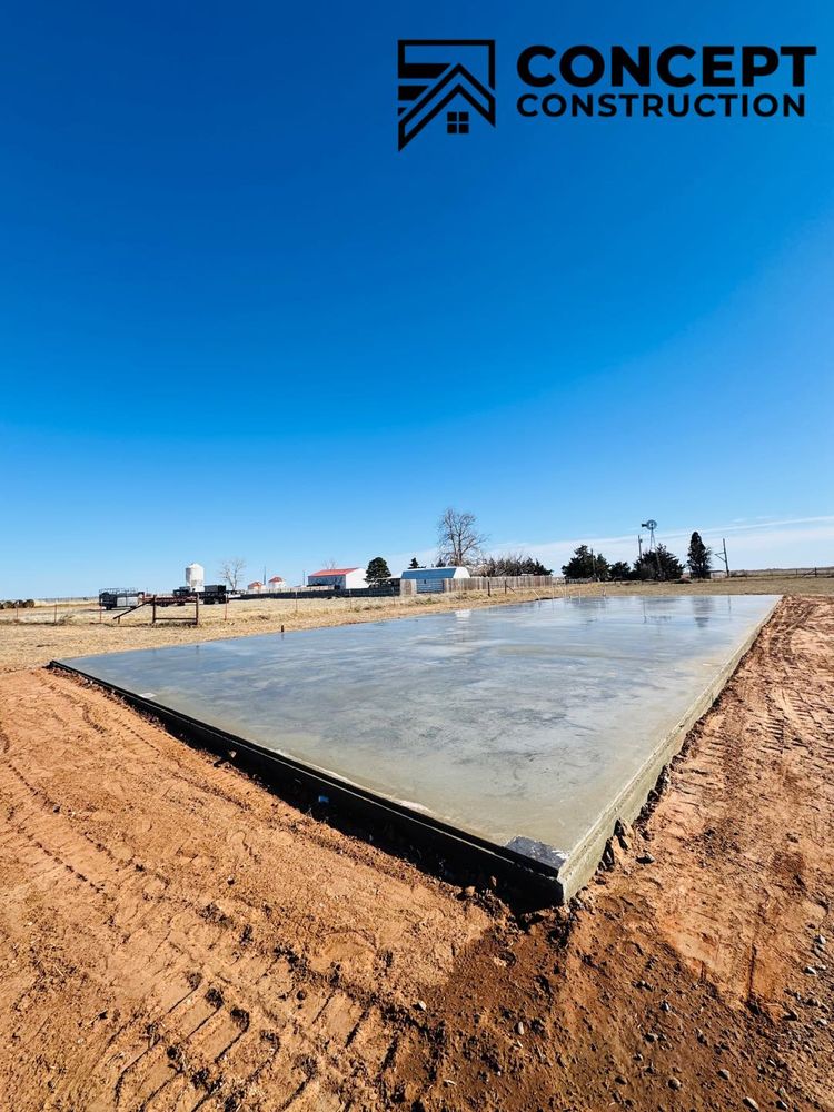 Concrete for Concept Construction in Vernon, TX