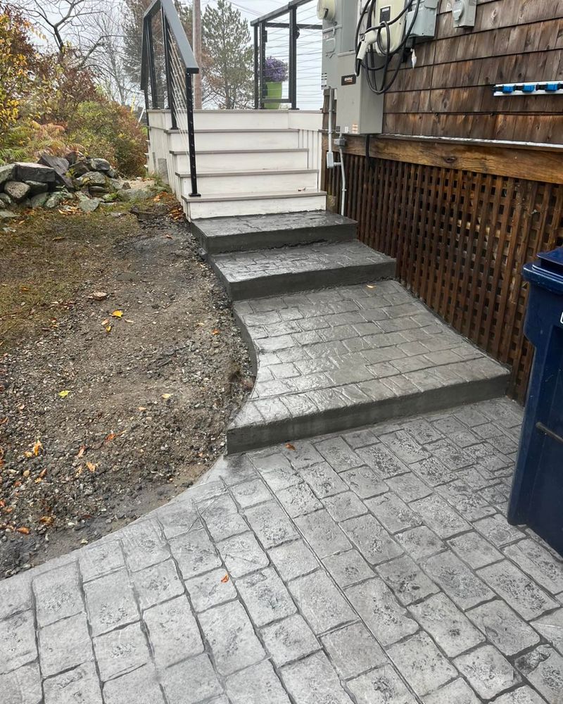 Concrete for Custom Concrete of Maine in Biddeford, ME
