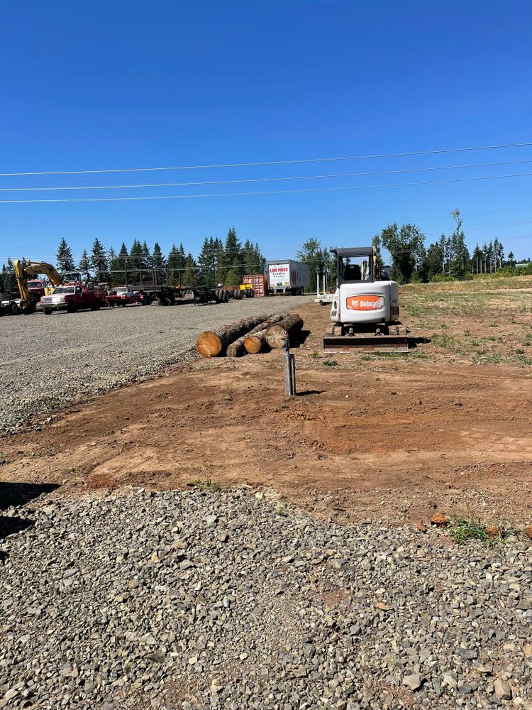 Excavating for DCX LLC in Gresham, OR