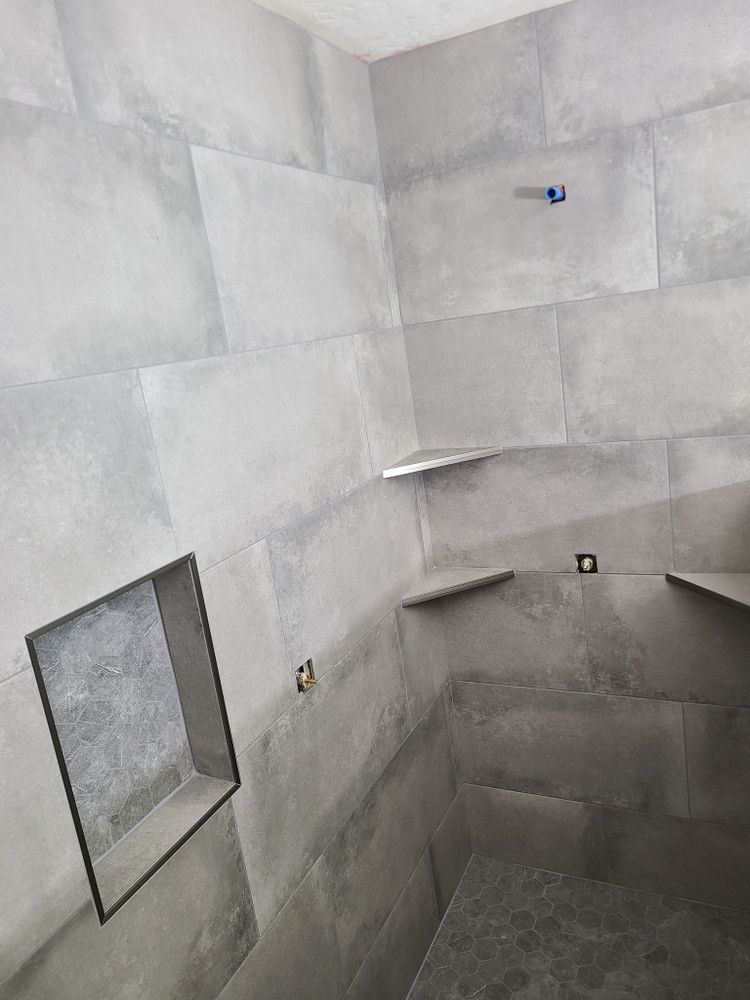 Bathroom Tiling for Cox Tile and Stone in Clinton, UT