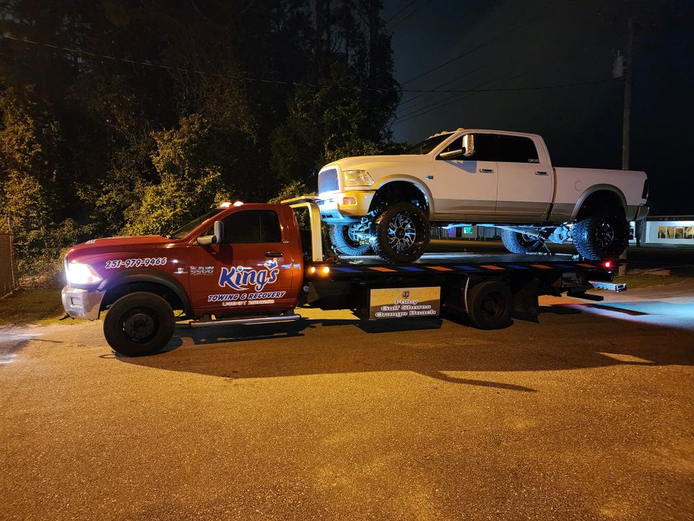 Towing for King's Towing and Recovery in Foley, AL