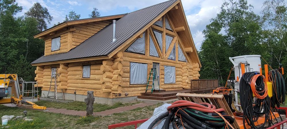 All Photos for 218 Painting & Log Restoration LLC in Britt, MN