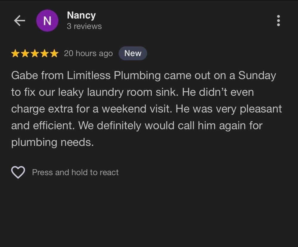 All Photos for Limitless Plumbing in Smyrna, TN