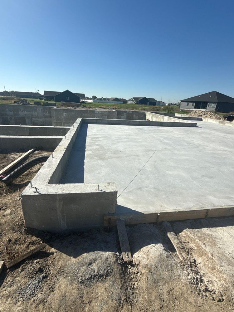 Concrete for SMC Exteriors & Construction in Lexington, NE