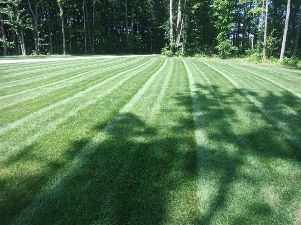 Our professional mowing service ensures your lawn is expertly trimmed and maintained, enhancing the overall look of your property and creating a beautiful outdoor space for you to enjoy. for Hendricks Mowing in Amherst, OH