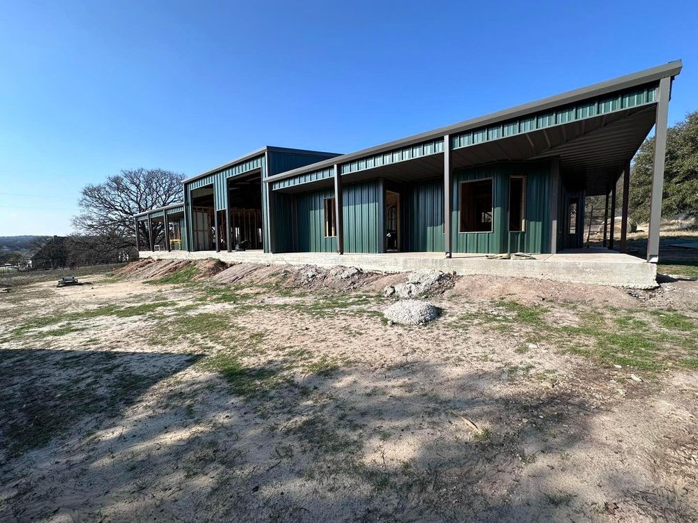 Metal Buildings for BCS Construction in Saginaw, TX