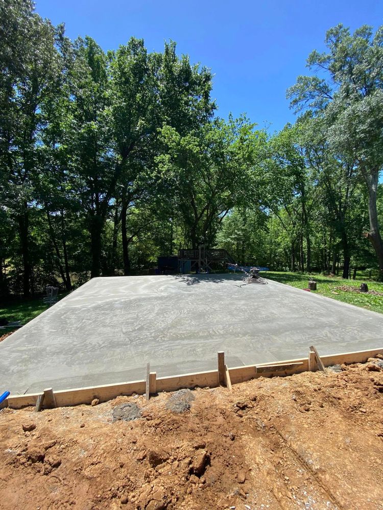 Foundation Laying for  in Memphis, TN