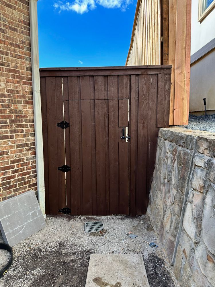 Gates for Walker Custom Exteriors in Dallas, TX