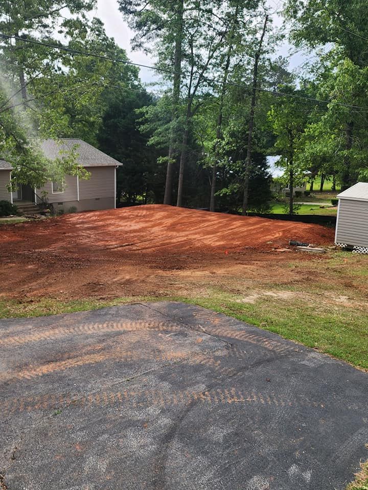 Excavating for Tri Services in Milledgeville, GA