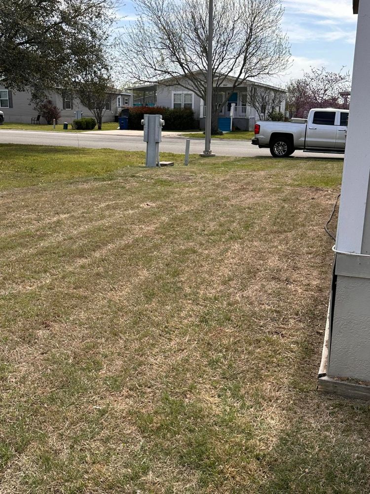 Our expert mowing service ensures a pristine, lush lawn with precision cutting and regular maintenance, enhancing your home's curb appeal and promoting healthy grass growth for beautiful outdoor spaces year-round. for M-Owensby Lawn Care in New Braunfels, TX