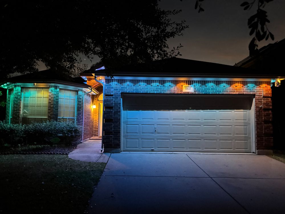 Permanent Holiday Lighting  for Light It Up AV and Turf in Keller, TX