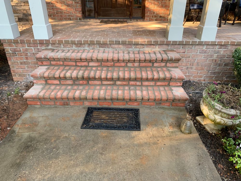 Enhance your home's curb appeal with our expert step installation service, offering durable and attractive masonry solutions tailored to your style. Trust us for precision craftsmanship and long-lasting quality. for McCune Construction LLC in Mocksville, NC