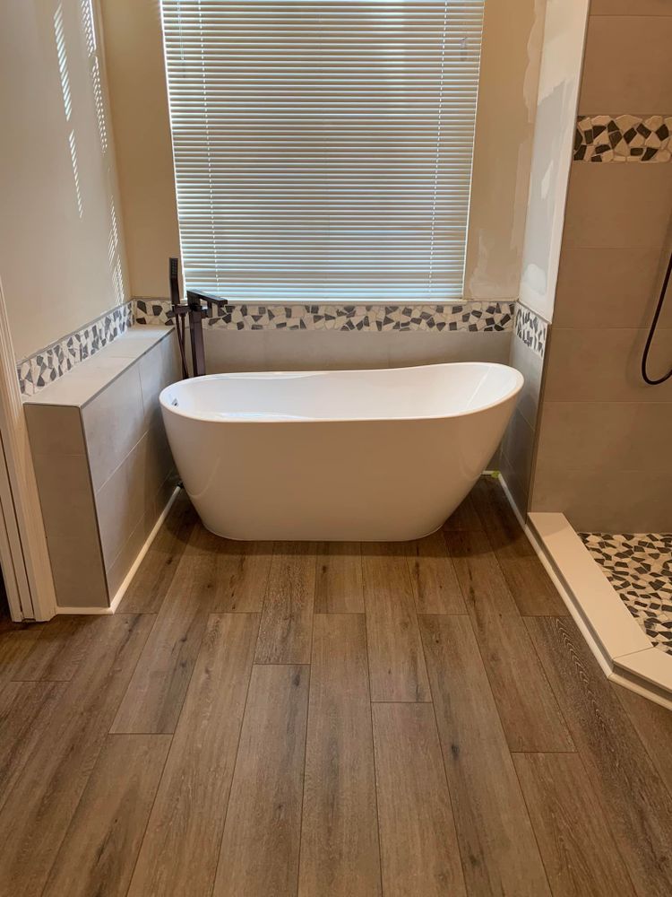 Transform your space with our expert bathroom design service, blending style and functionality. We create personalized solutions to fit your taste and needs, ensuring a seamless remodeling experience from start to finish. for Dean's Home Renovations LLC in Port St. Lucie, Florida