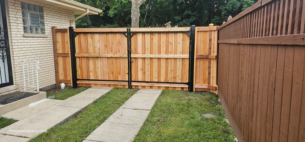 GATES DESIGNS OPTIONS for Fence Value Corp in Chicago, IL