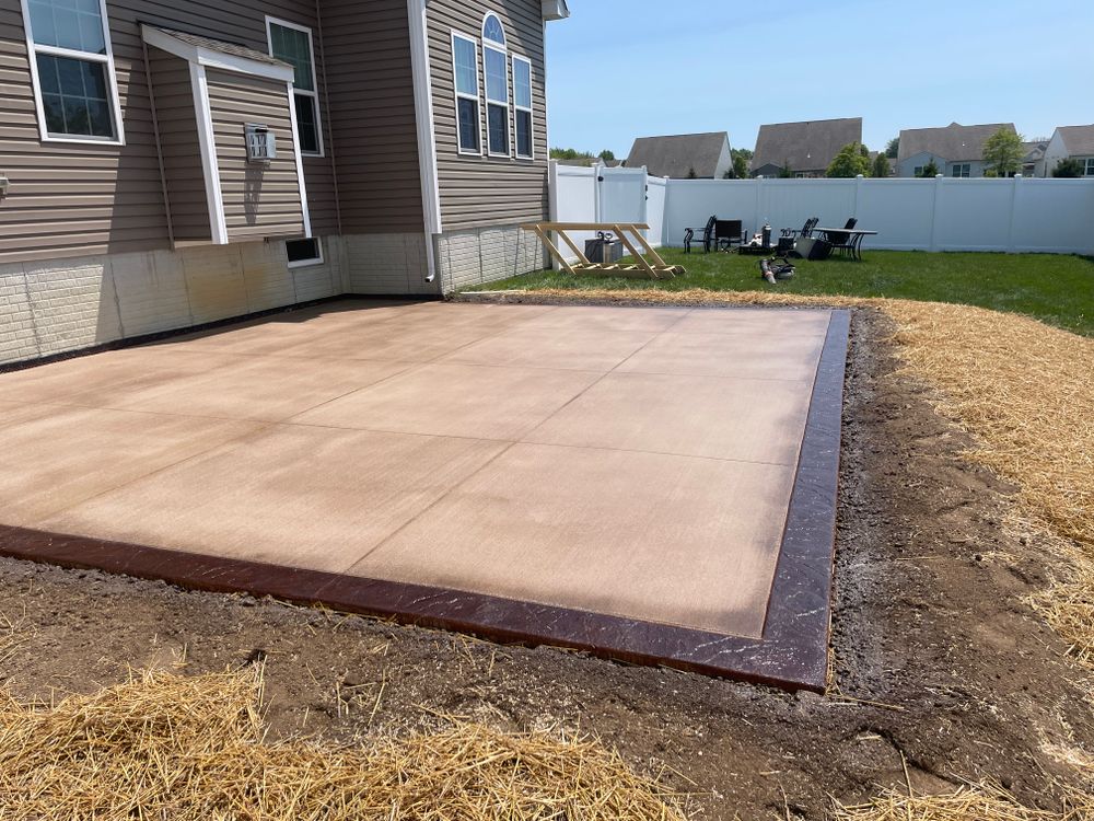 Stamped Concrete for Doncrete LLC in Medina, OH