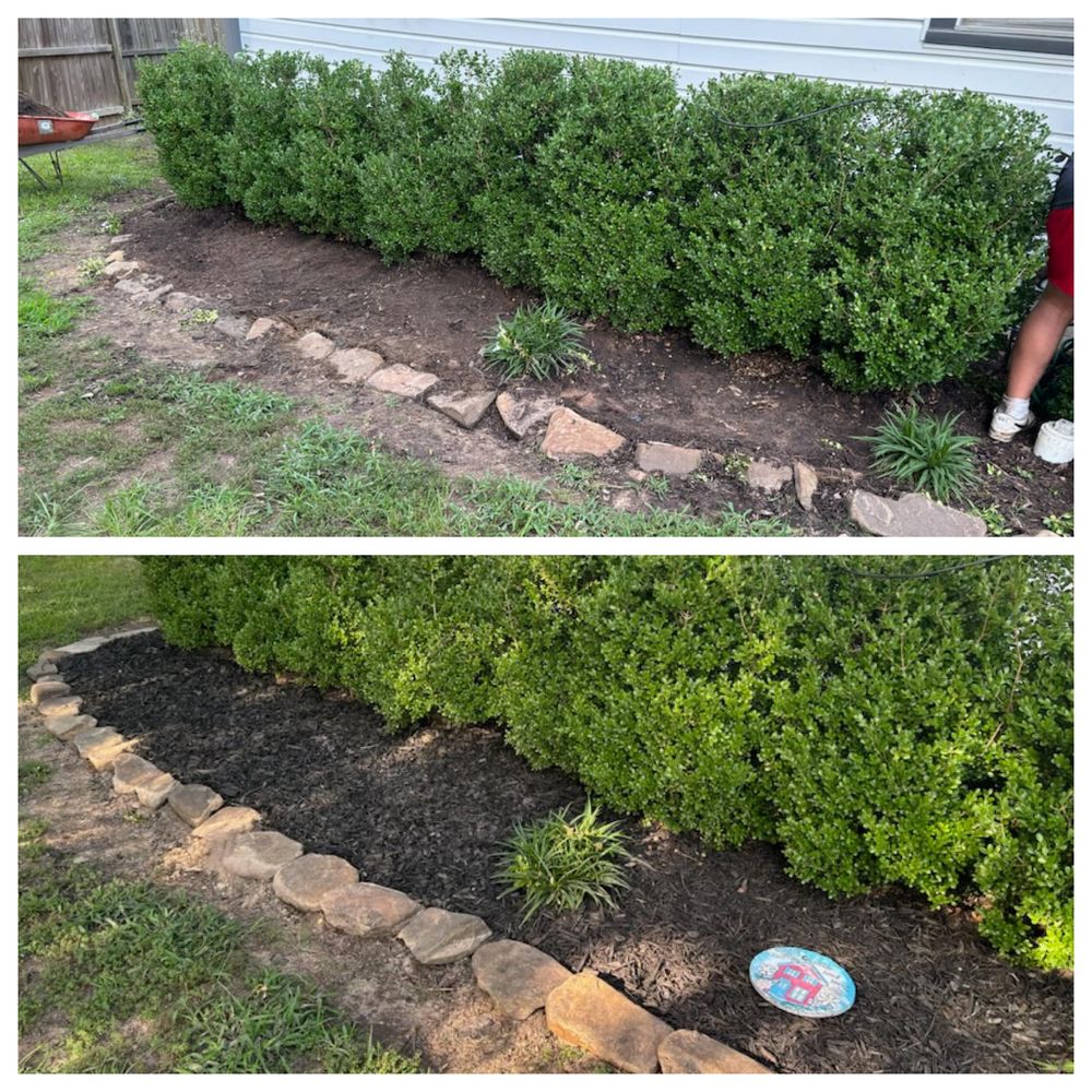 Our Shrub Trimming service ensures your landscape looks well-manicured and enhances the overall beauty of your property. Let us shape, prune, and maintain your shrubs for a stunning yard. for Keener's Lawn and Landscape LLC in Quitman, TX