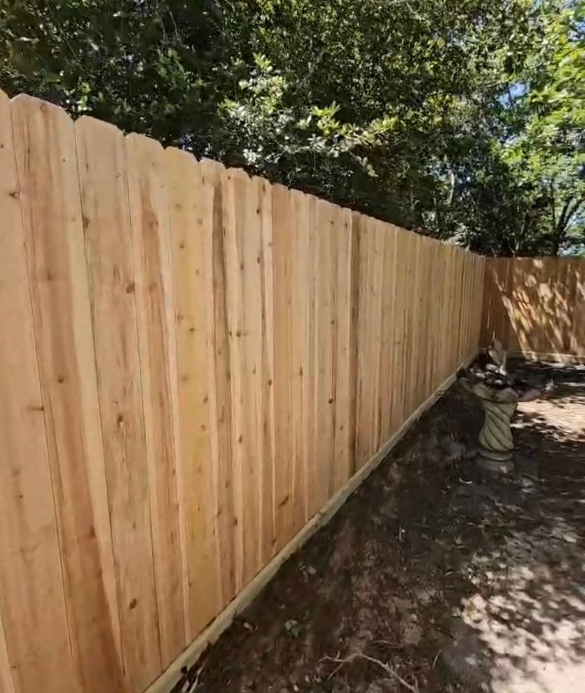 Enhance your home's security with our expert fence installation service, provided by the same skilled team that delivers top-notch roofing installation, ensuring quality and durability for both roof and perimeter. for TX Diamond Roofing in La Porte, TX